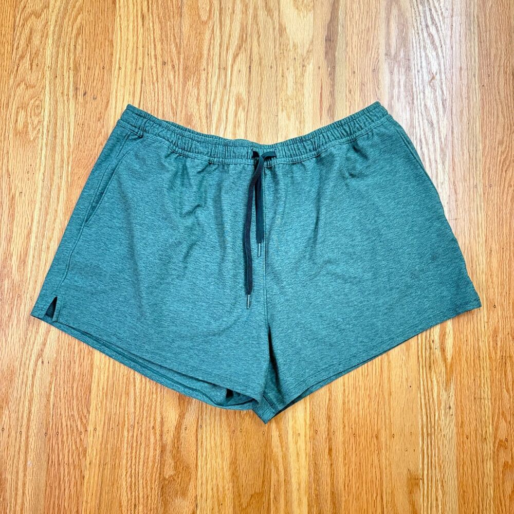OUTDOOR VOICES Green Workout Running Outdoor Athletic Shorts Womens Size XL